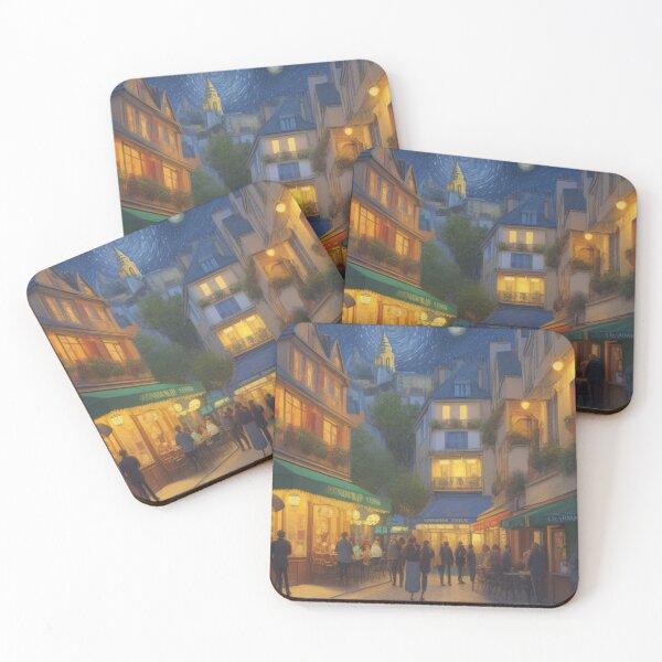 Item preview, French market Vincent Van Gogh designed and sold by Starry night Cherry blossom.