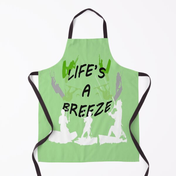 Item preview, Lifes A Breeze Para kitesurfistas Juego de palabras casual para kitesurfistas 8 designed and sold by taiche.