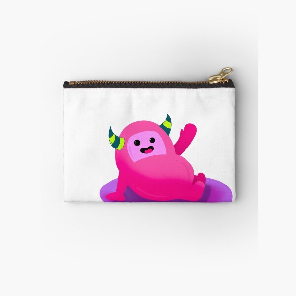 Item preview, happy pink monster designed and sold by stupidpotato1.