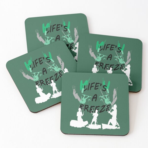 Item preview, Lifes A Breeze Para kitesurfistas Juego de palabras informal para kitesurfistas 9 designed and sold by taiche.
