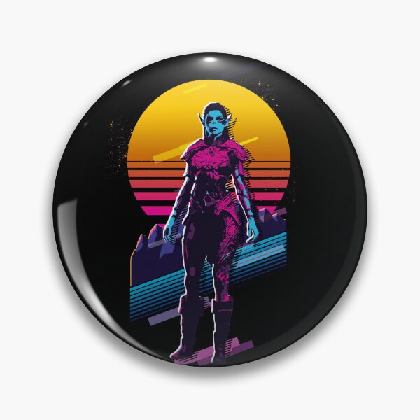 Item preview, Baldurs Gate 3 - Lae'Zel *80s retro* designed and sold by MyRetroArt.