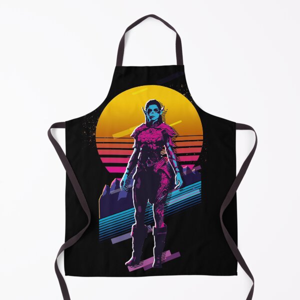 Item preview, Baldurs Gate 3 - Lae'Zel *80s retro* designed and sold by MyRetroArt.