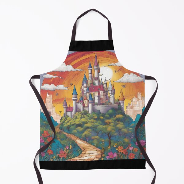 Item preview, Whimsical Fairy Tale Castle designed and sold by AbsoluteA.