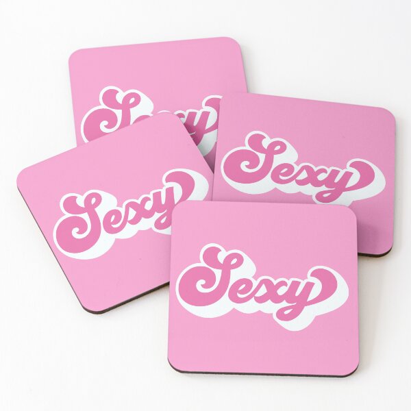 Item preview, Sexy Font Spirited Shout Girl - Typography Text Design- Pink White color designed and sold by AMGraphicStudio.