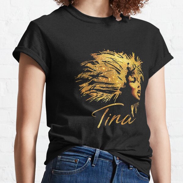Vista previa del artículo con la obra «Tina - Negro - Tina Turner», diseñado y vendido por XavierBarret.