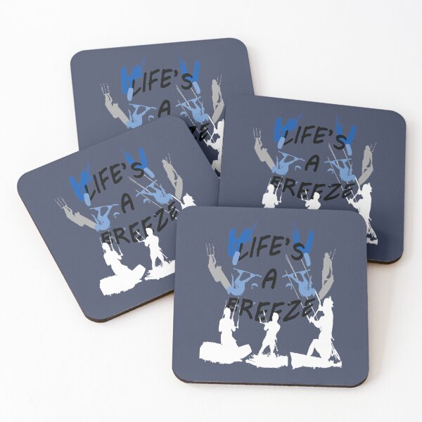 Item preview, Lifes A Breeze Para kitesurfistas Juego de palabras informal para kitesurfistas 10 designed and sold by taiche.