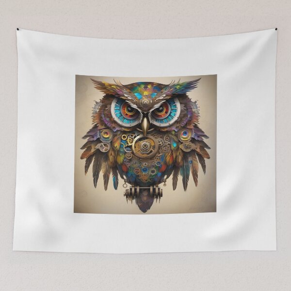Item preview, Surreal Clockwork Owl designed and sold by AbsoluteA.