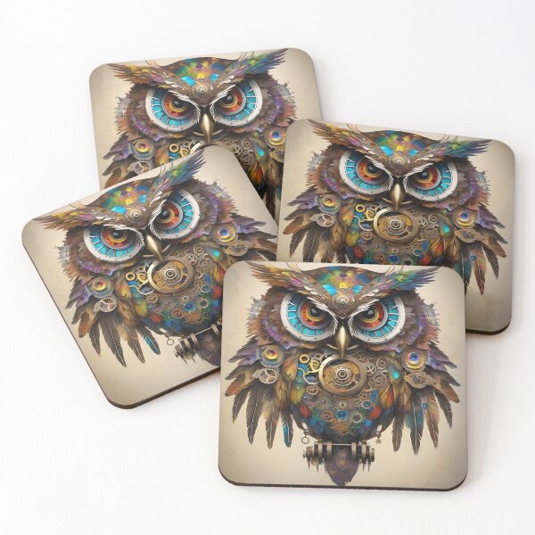 Item preview, Surreal Clockwork Owl designed and sold by AbsoluteA.