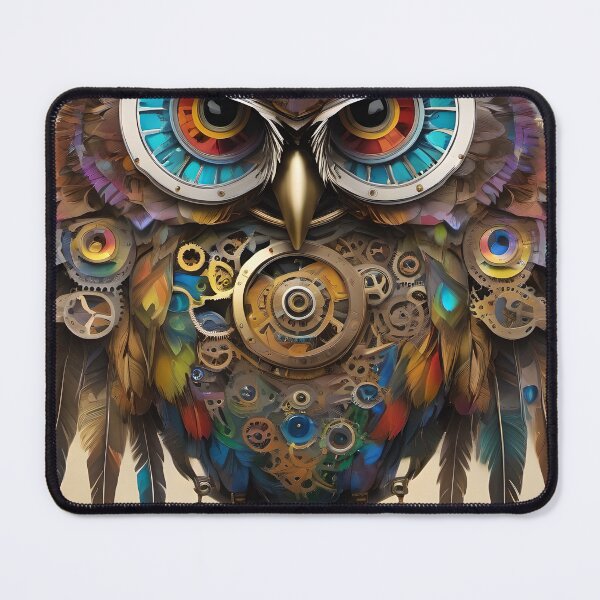 Item preview, Surreal Clockwork Owl designed and sold by AbsoluteA.