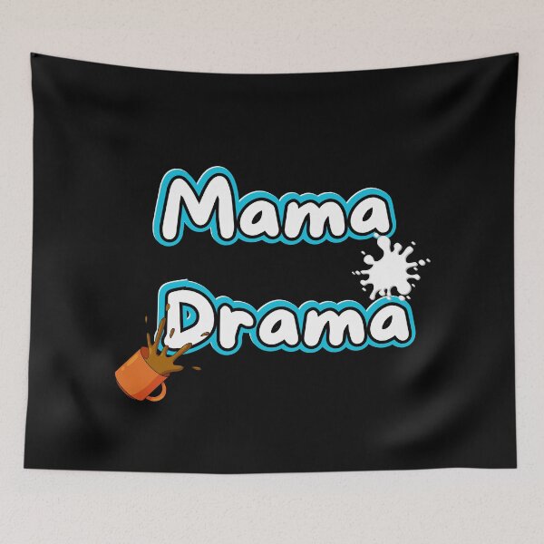 Item preview, Mama Drama Spilled milk spilled coffee designed and sold by Sixcom.