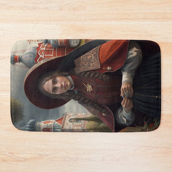 Item preview, Vintage Russia princess watercolor designed and sold by Procerto.