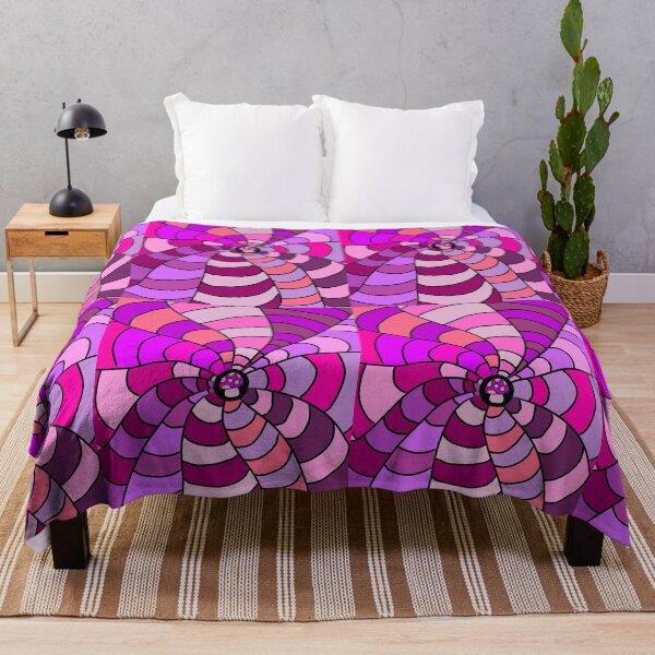 Item preview, Hypnotic mushroom pink designed and sold by LexSmithDesign.