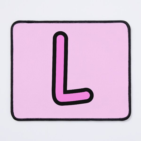 Item preview, Pink L initial designed and sold by Charlottieloux.
