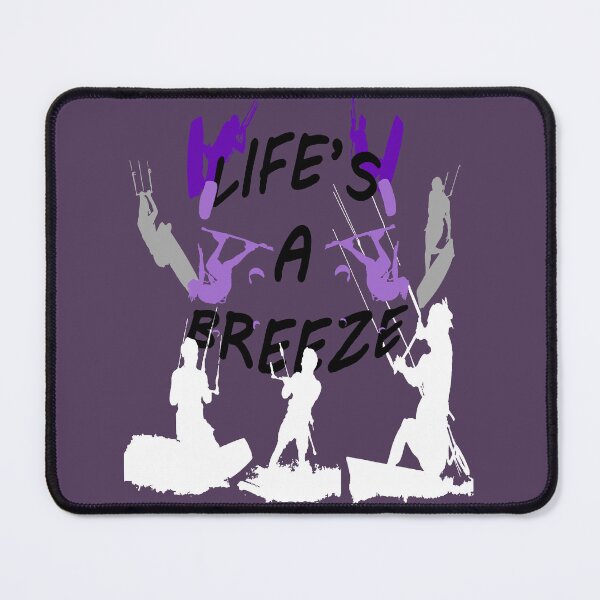 Item preview, Lifes A Breeze For Kitesurfers Casual Pun For Kitesurfers 11 designed and sold by taiche.
