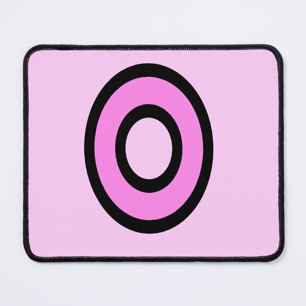 Item preview, Pink O initial designed and sold by Charlottieloux.