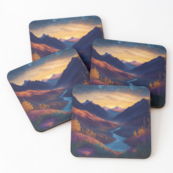 Item preview, Pointillism Dreamscape: Magical Denali National Park Paper Quilling designed and sold by RedArtG09.