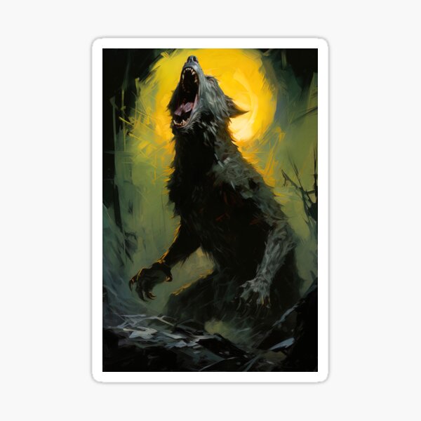 Item preview, The Curse of the Werewolf designed and sold by AM FineArtPrints.