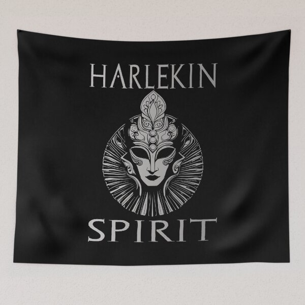 Item preview, Harlequin Spirit - Grey designed and sold by Soulemotion.