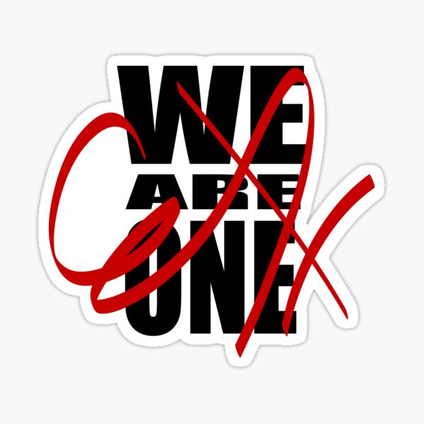 Item preview, We Are One (in black) designed and sold by ANGELSONLY.