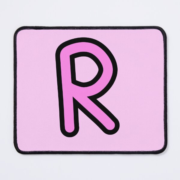 Item preview, Pink R initial designed and sold by Charlottieloux.