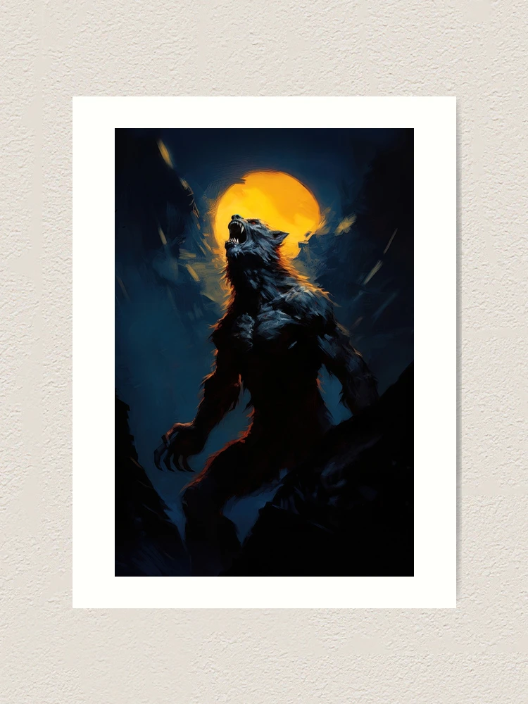 Night Of The Werewolf, Aka Return Of Canvas Print / Canvas Art by Everett -  Fine Art America