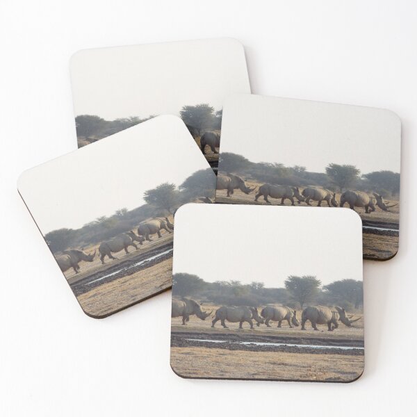 Item preview, Rhinos enjoying an afternoon walk designed and sold by MJPArtworks.