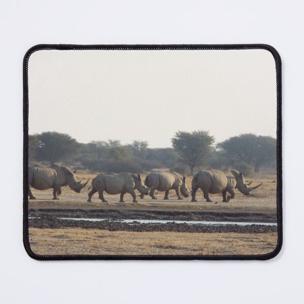 Item preview, Rhinos enjoying an afternoon walk designed and sold by MJPArtworks.