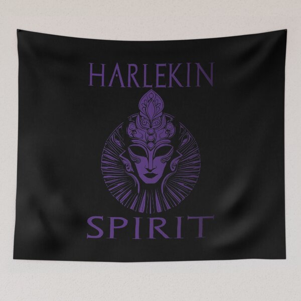Item preview, Harlequin Spirit - Indigo designed and sold by Soulemotion.