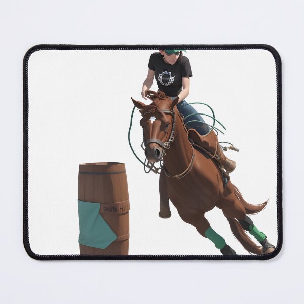 Item preview, rodeo western cowgirl barrel racer designed and sold by Abdalla Hussein.