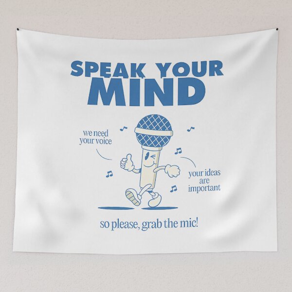 Item preview, Speak Your Mind designed and sold by wilburgonzales.