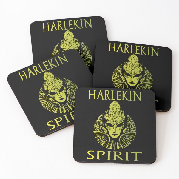 Item preview, Harlequin Spirit - Neon Yellow designed and sold by Soulemotion.
