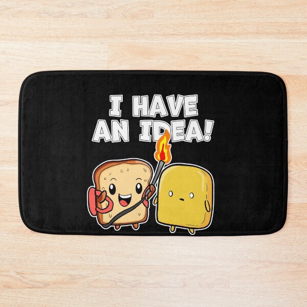 Item preview, Kawaii I Have an Idea Bread with Flame Thrower and Butter designed and sold by wrestletoys.