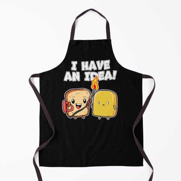 Item preview, Kawaii I Have an Idea Bread with Flame Thrower and Butter designed and sold by wrestletoys.