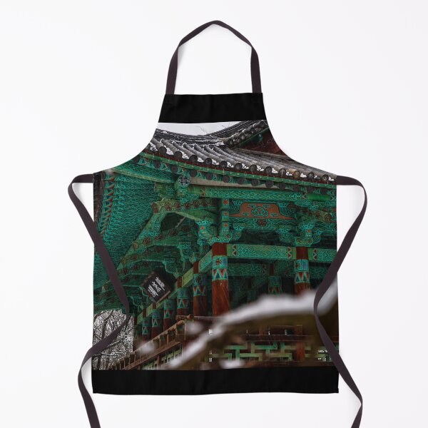Item preview, Snowy Gongsanseong Pavilion designed and sold by natejordanphoto.