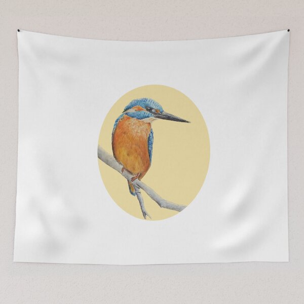 Item preview, Kingfisher designed and sold by ArtfulSynapse.