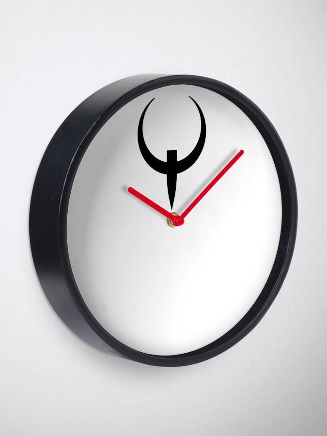 Alternate view of Q Cross (in black) Clock