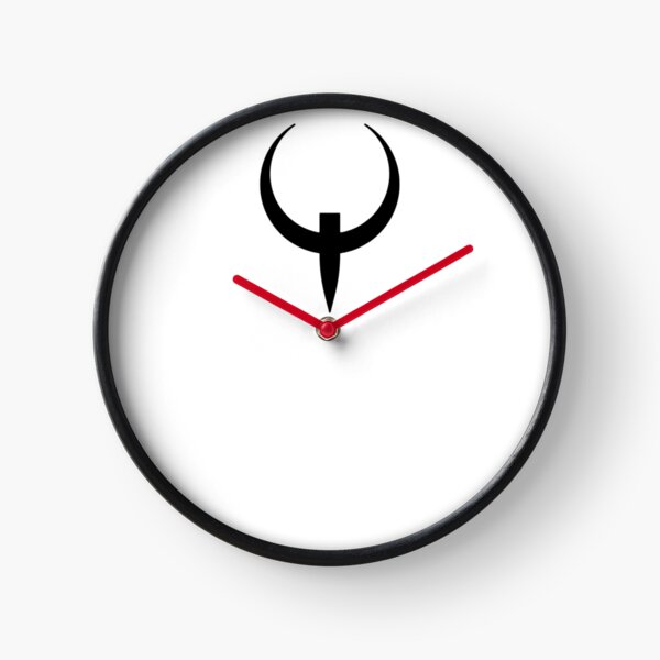 Q Cross (in black) Clock