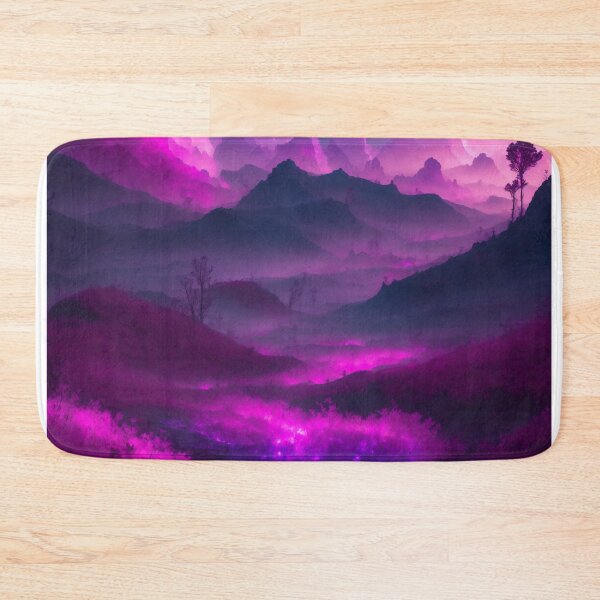 Item preview, Ethereal Symphony: Mountains, Bioluminescence, and a City of Light designed and sold by RedArtG09.