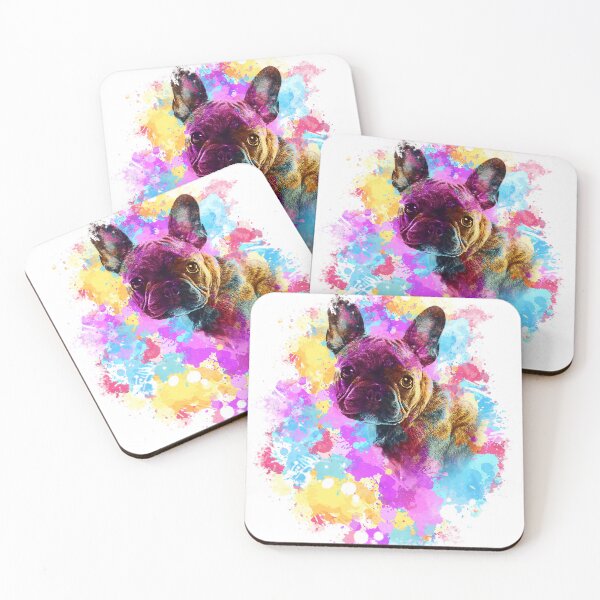 Item preview, French Bulldog painting designed and sold by ksdesignsart.