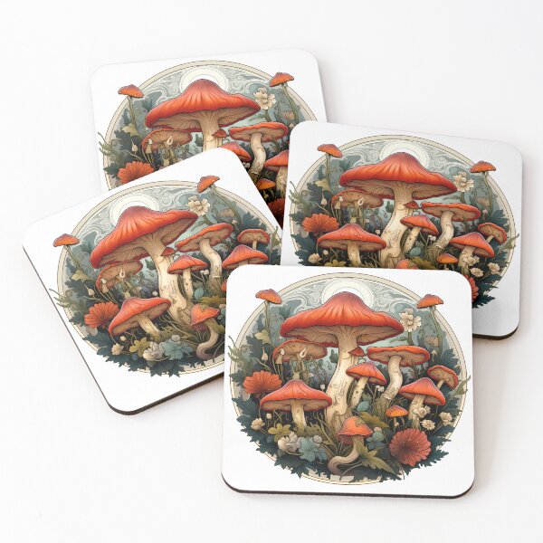 Item preview, Mushroom patch designed and sold by alambic-designs.