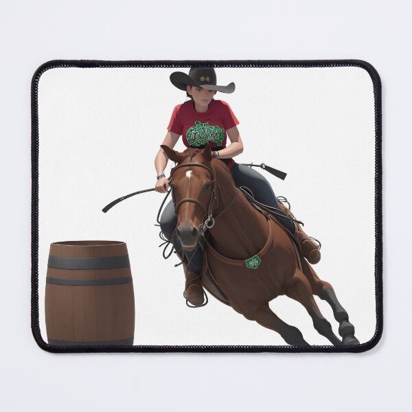 Item preview, rodeo western cowgirl barrel racer designed and sold by Abdalla Hussein.
