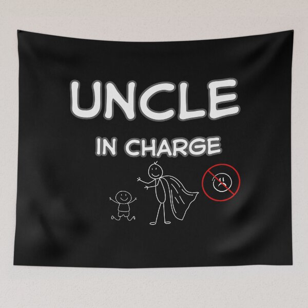 Item preview, Uncle in charge fun without boredom designed and sold by Sixcom.