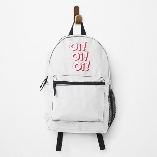 Item preview, Oi Oi Oi AUSSIE! British Spirited Chant Cheer Shout - Typography Text Design - White Red color designed and sold by AMGraphicStudio.
