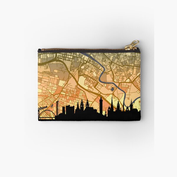 Item preview, Glasgow Skyline Map designed and sold by ArtPrints.