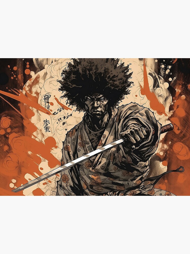 Afro - Characters & Art - Afro Samurai  Samurai art, Afro samurai, Samurai  artwork