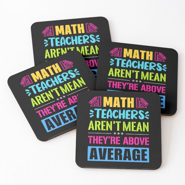 Item preview, Math teachers aren`t mean designed and sold by Monkey-Bar.