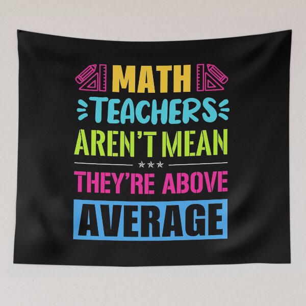 Item preview, Math teachers aren`t mean designed and sold by Monkey-Bar.