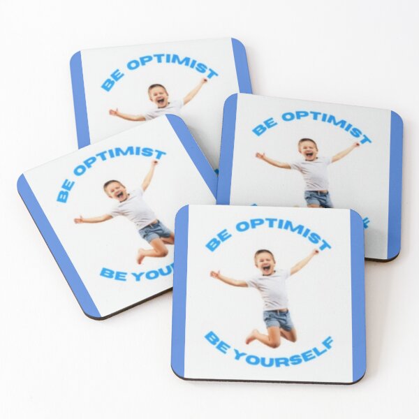 Item preview, Design - BE OPTIMIST, BE YOURSELF designed and sold by WAKYSHOP.