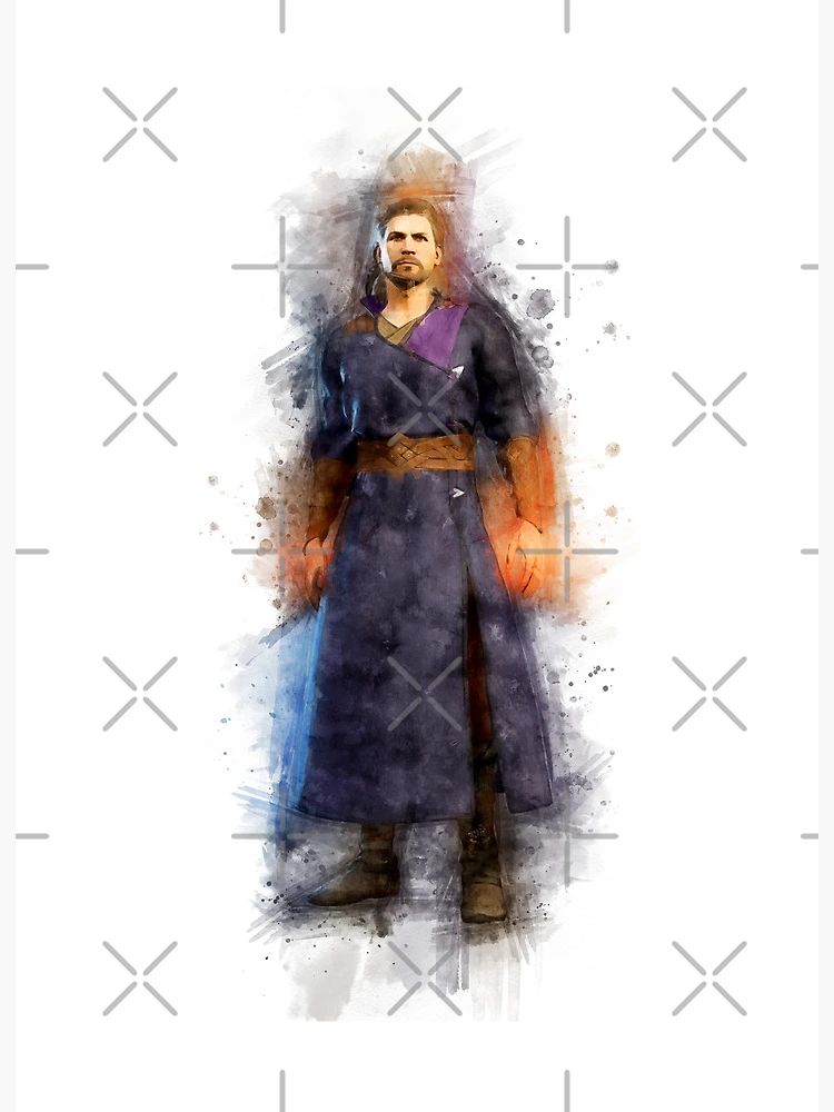 DMC - Vergil watercolor Art Board Print for Sale by Stylizing4You