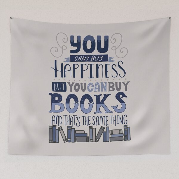 Item preview, Buy Happiness And Books designed and sold by Kit Cronk.